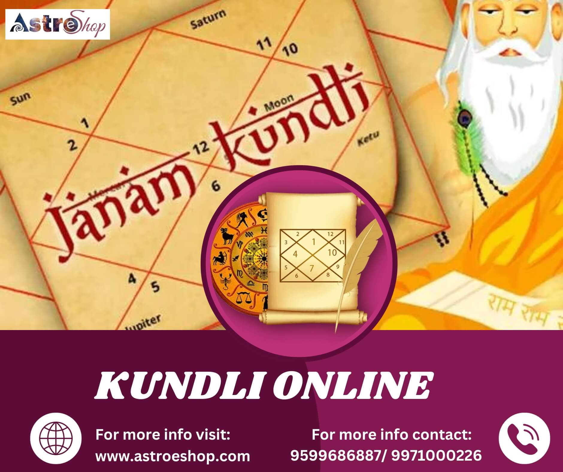 Astrology at Your Fingertips: Explore Your Kundli Online
