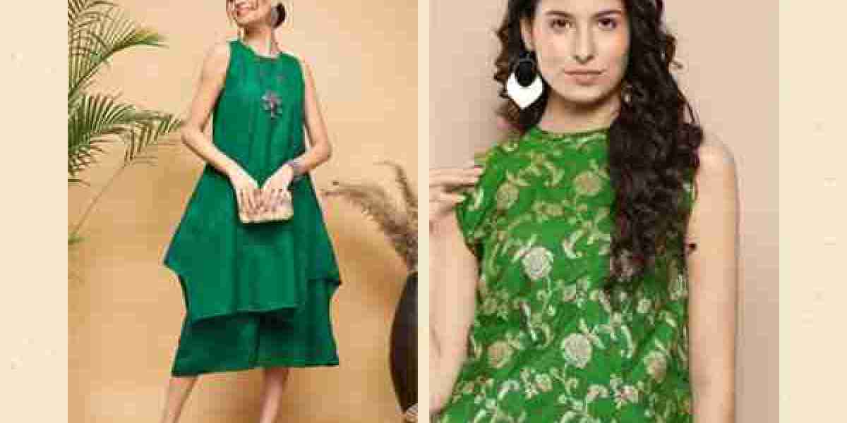 Enchanting Greens: Women's Tops for Nature-inspired Chic