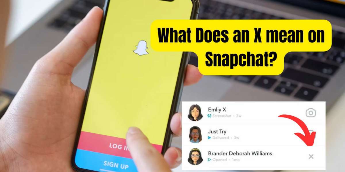 What Does an X mean on Snapchat?