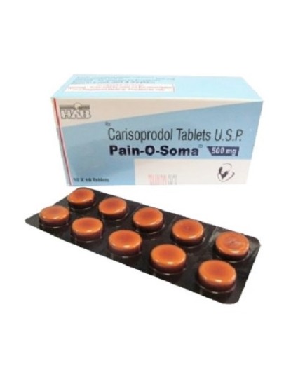 Pain O Soma 500 mg Musculoskeletal Pain Relief Solution