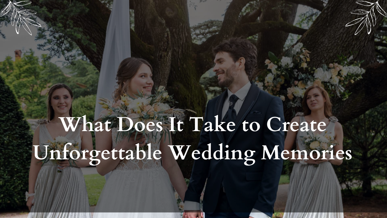 What Does It Take to Create Unforgettable Wedding Memories