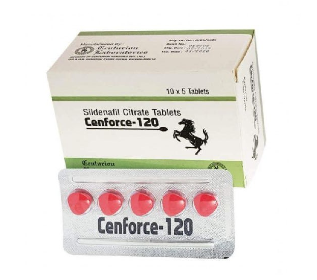 Cenforce 120mg Tablet ( Sildenafil Citrate 120mg)