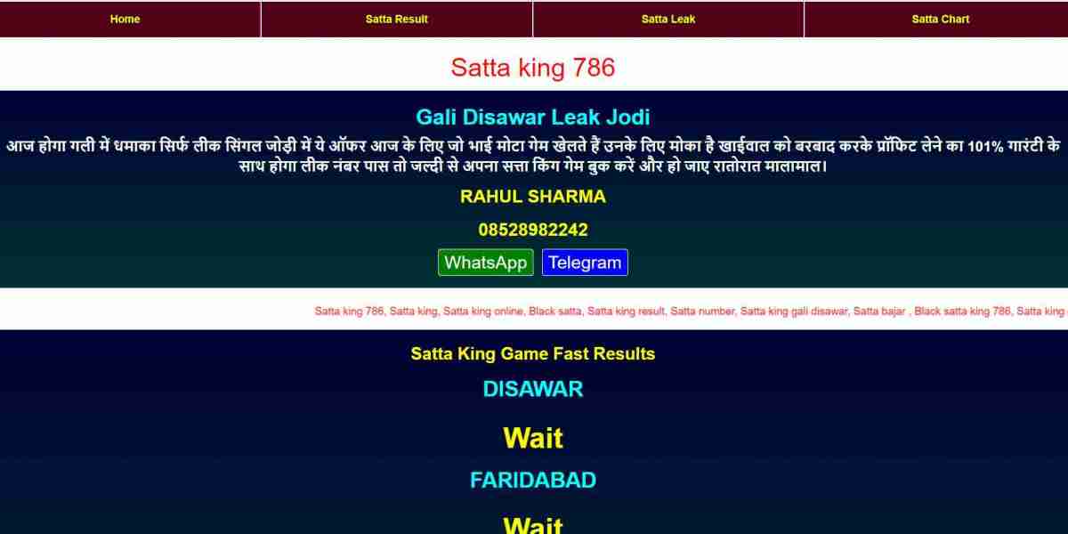 Satta King 786 Office And Results