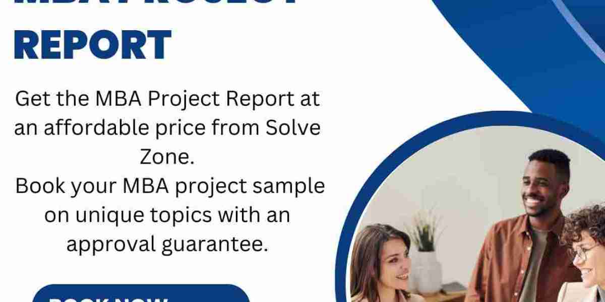 Book the MBA Project Report at an affordable price from Solve Zone