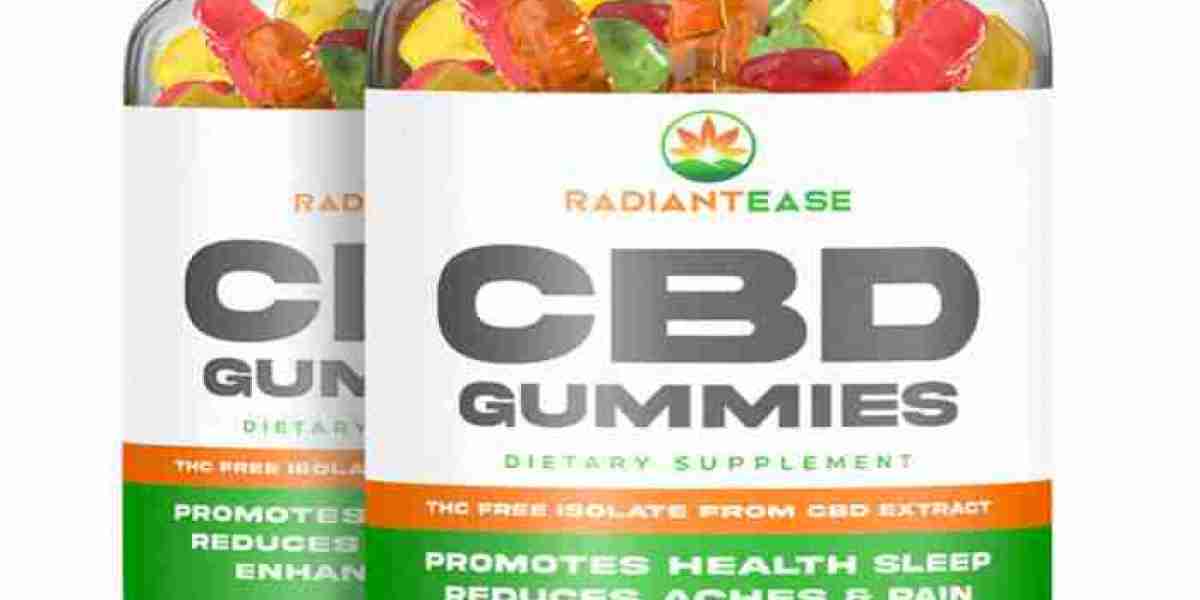 Radiant Ease Blood CBD Gummies: Relaxation & Wellness in Every Bite!