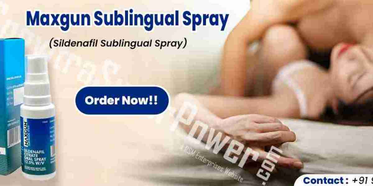 Maxgun Sublingual Spray: An Oral medication to fix ED & PE Wonderfully