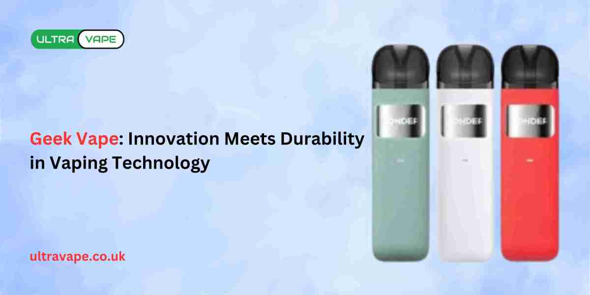 Geek Vape: Innovation Meets Durability in Vaping Technology