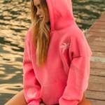 pink palm puff hoodie Profile Picture