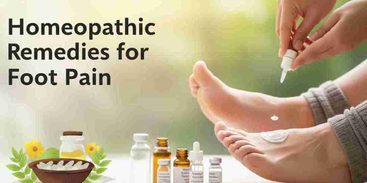 homeopathic remedies for foot pain