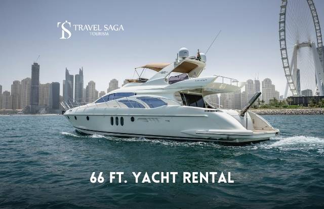 66 Ft Luxury Yacht - Book 66 Ft Yacht Upto 18 People with Travel Saga Tourism
