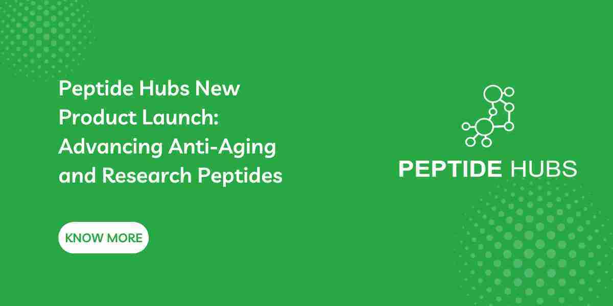 Peptide Hubs New Product Launch: Advancing Anti-Aging and Research Peptides