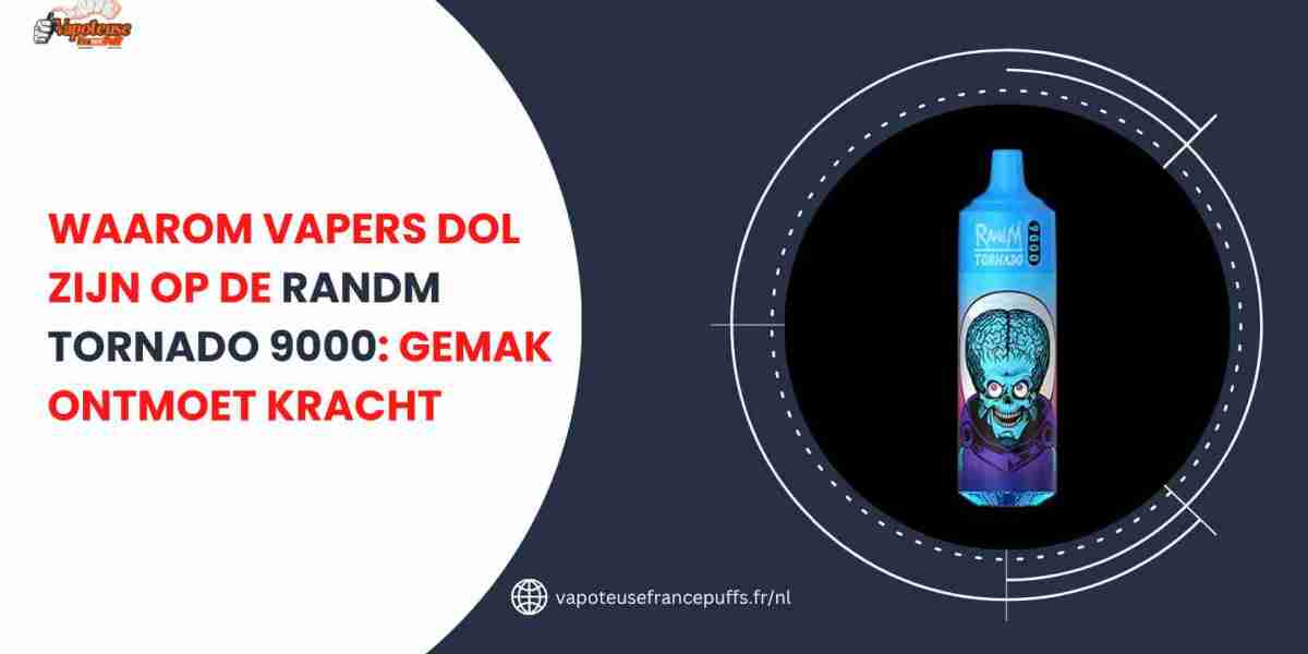 Waarom Vapers Dol Zijn op de RandM Tornado 9000: Gemak Ontmoet Kracht